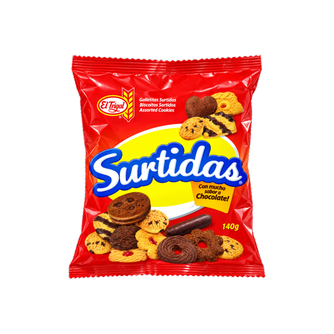 Galletitas surtidas El Trigal 140 gramos