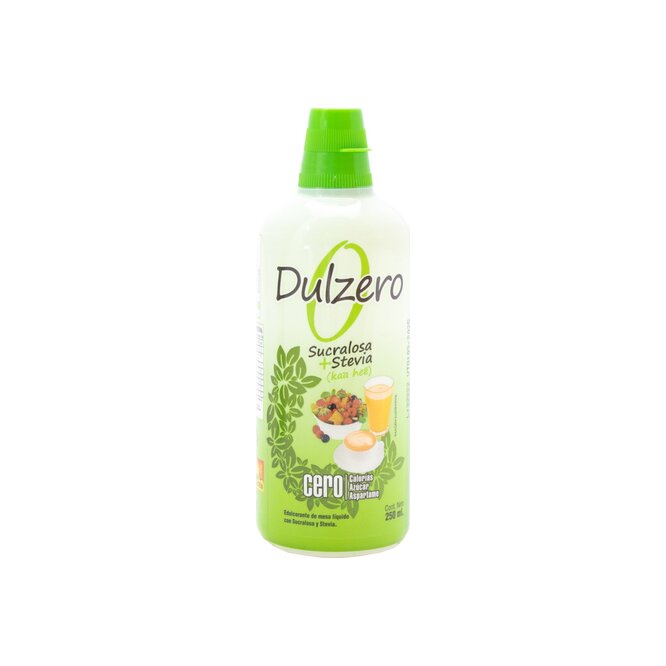 Edulcorante liquido con Stevia Dulzero 250 ml