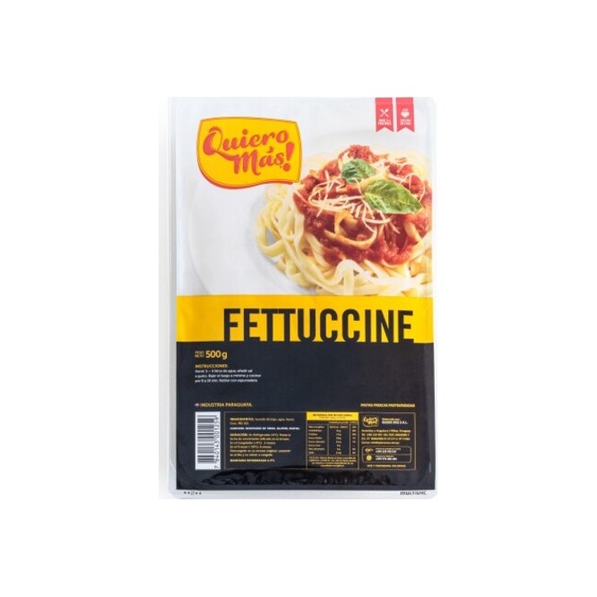 Fetuccini Quiero Más 500 gramos