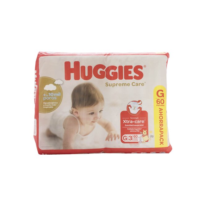 PAÑAL DESECH HUGGIES TAM G SUPR CA 60UN
