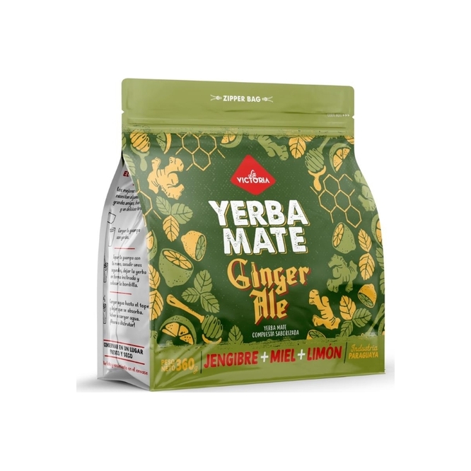YERBA MATE LA VICTORIA GINGER 360GR