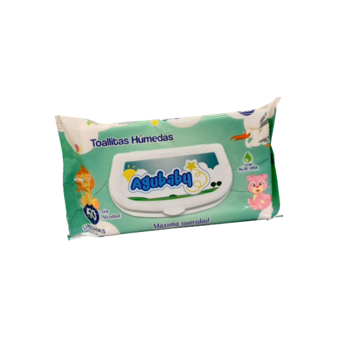 Toallitas húmedas Agubaby 50 unidades