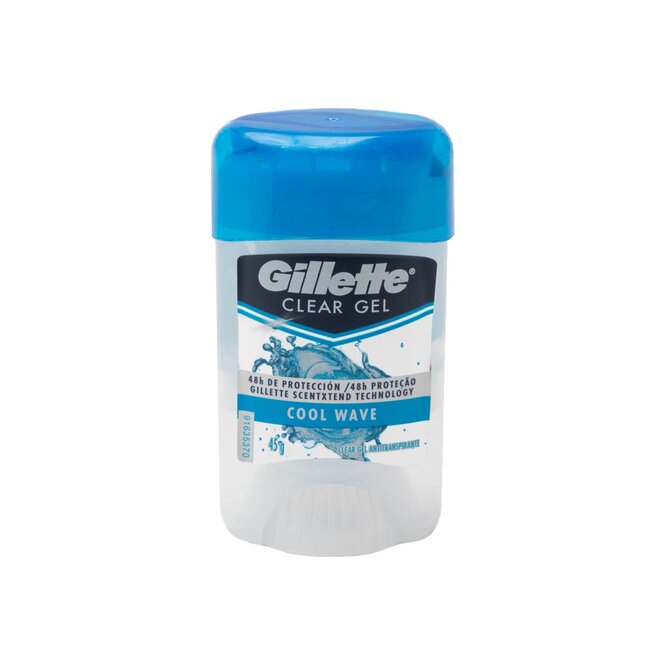Desodorante antitranspirante clear gel Gillette 45 gramos