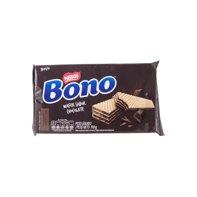 Galletitas wafer sabor chocolate paquete Bono 110 gramos