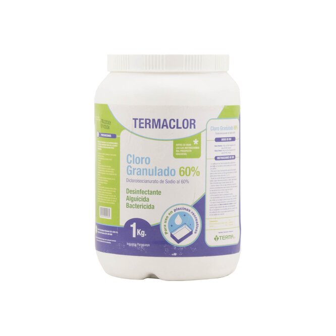 Cloro Granulado 60% Termaclor 1 kilo