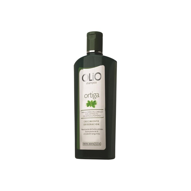 Shampoo con extracto de Ortiga y romero Olio 420 ml