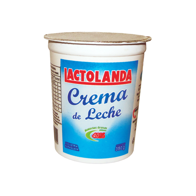 CREMA DE LECHE LACTOLANDA 350GR
