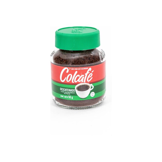 🛒 CAFE DESCAFEINADO INST COLCAFE 50GR FCO | Superseis Online – Sabemos ...