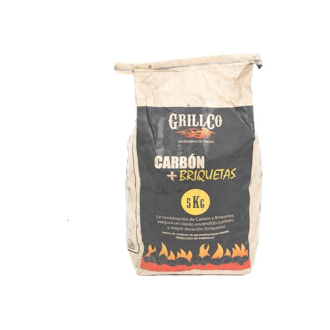 Carbón vegetal mix Grillco 5 kilos