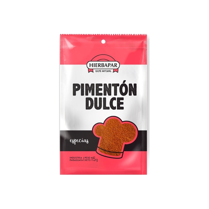 Pimentón dulce Hierbapar 15 gramos