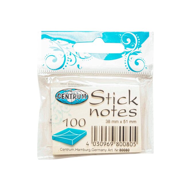 MEMO ADHESIVO CENTRUM 38 X51 100 HJS CEN