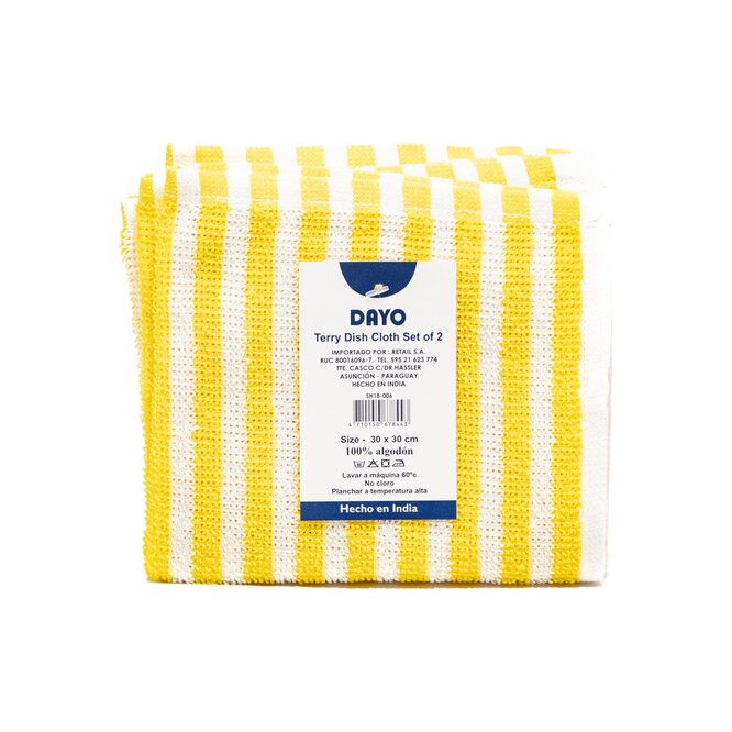 SET D/REPASADORES D/COCINA 2PZAS 30X30CM