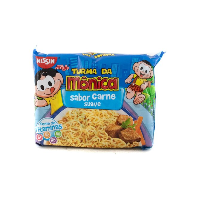 Fideo instantáneo sabor Carne Nissin 80 gramos