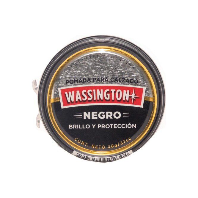 Betún en pasta para Calzado Negro Washington 30 gramos