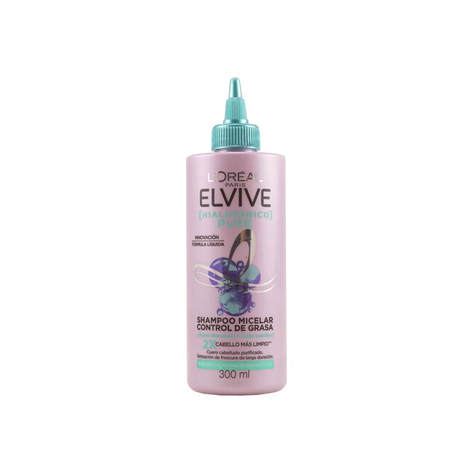 Shampoo micelar hialuronico pure Elvive 300 ml
