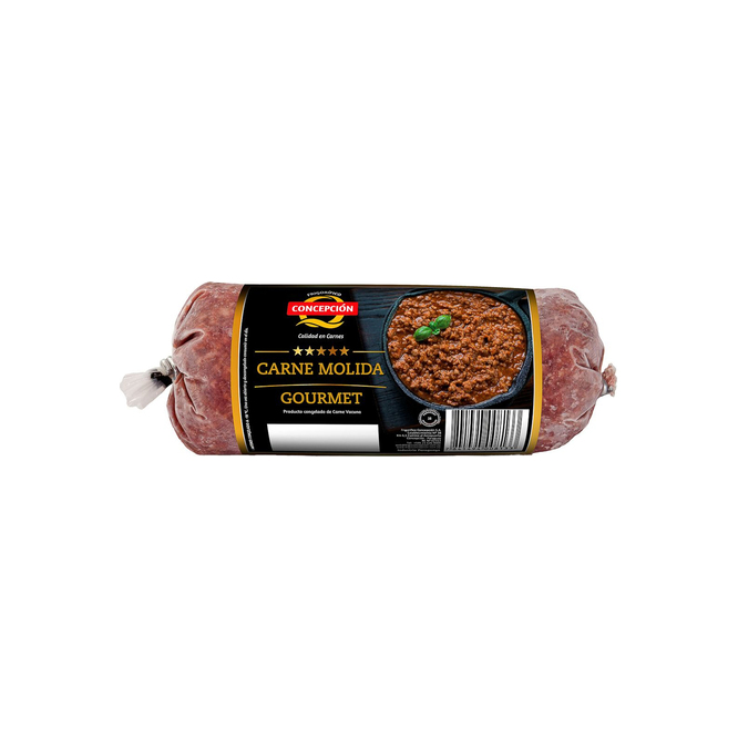 Carne molida gourmet paquete Concepción 500 gramos