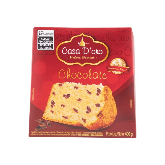 PANETTONE SAB CHOCOLATE CASA D'ORO 400GR