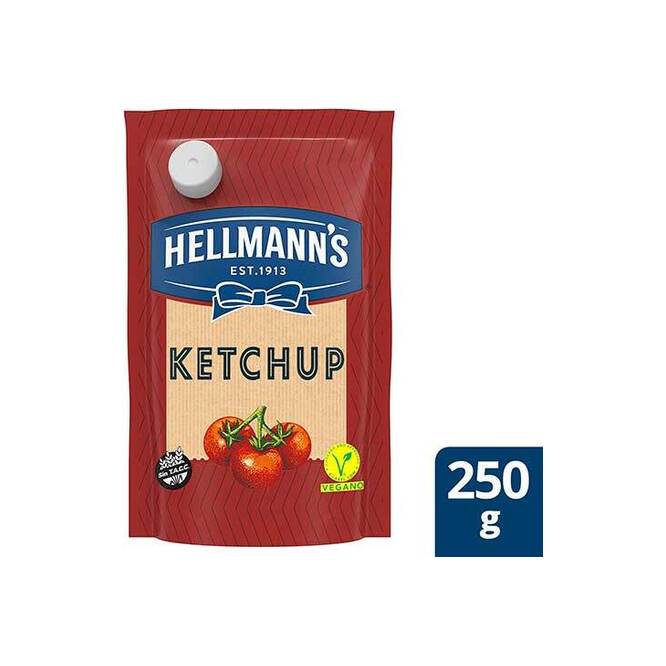 Ketchup doypack Hellmann's 250 gramos