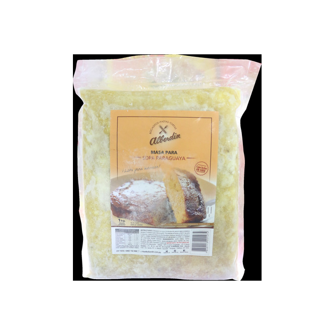 Masa preparada para sopa paraguaya Alberdin 1 kilo