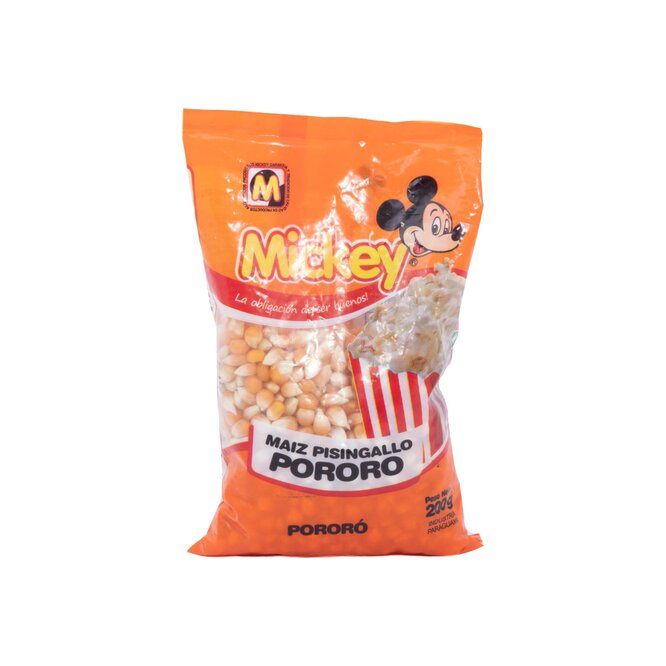 Maíz Pororó Mickey 200 gramos