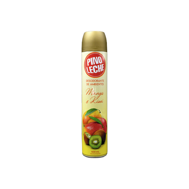 Desodorante de ambiente aroma mango y kiwi en aerosol Pinoleche 400 ml