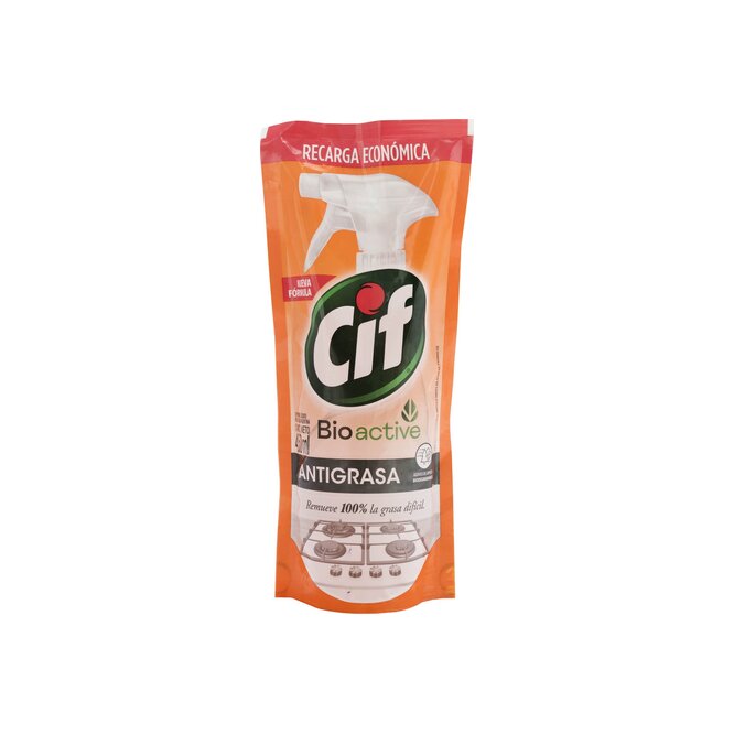 LIMPIADOR LIQ CIF ANTIGRAS RECARG 450ML