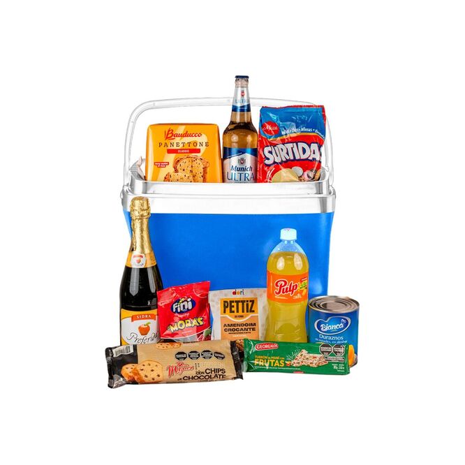 Canasta Festín Conservado Azul Superseis