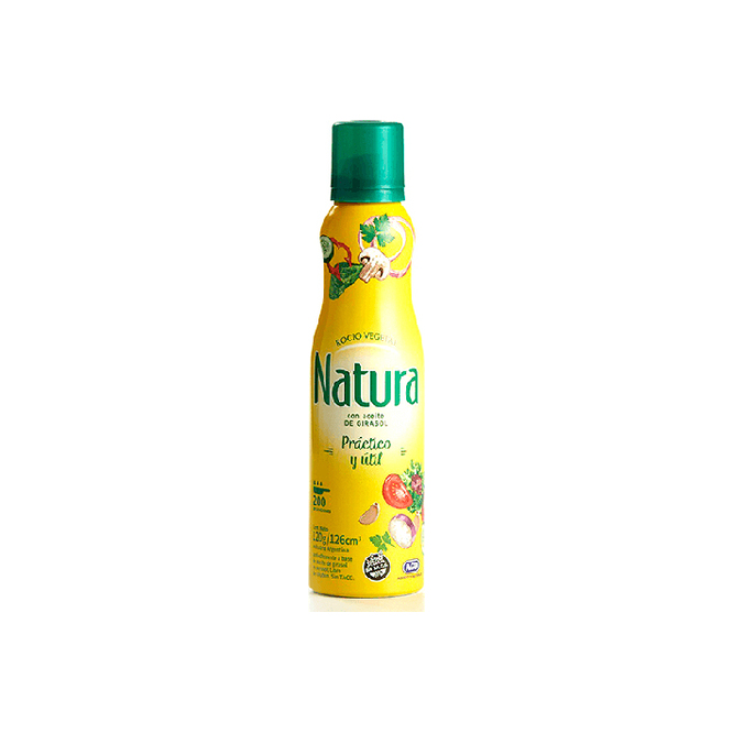 Aceite rocío vegetal en botella Natura 120 gramos