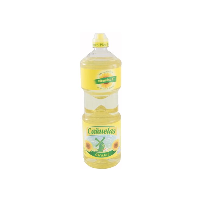 Aceite de Girasol en botella descartable Cañuelas 900 ml