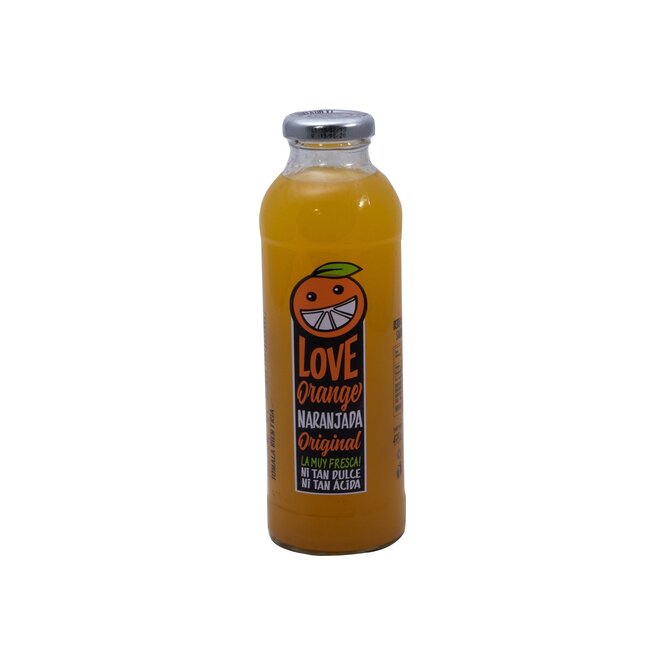 Agua Saborizada Naranja Light Love en botella descartable Lemon 475 ml