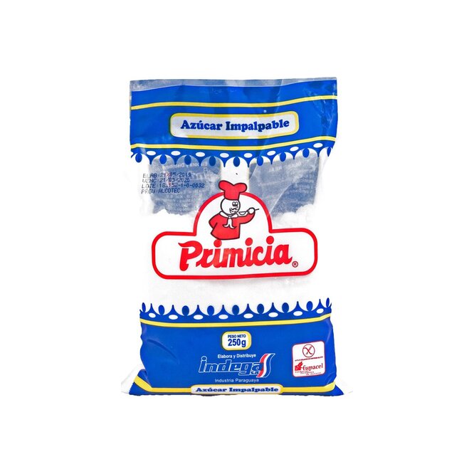 Azúcar impalpable paquete Primicia 250 gramos