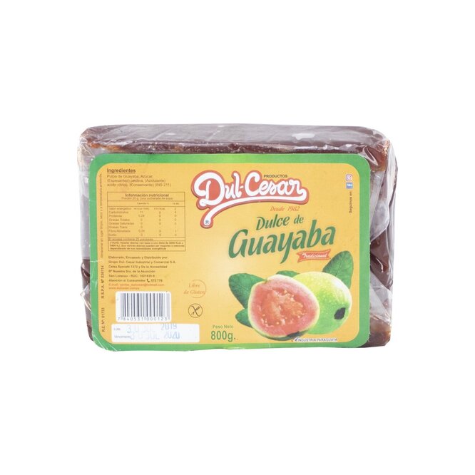 DULCE D/GUAYABA DULCESAR 800GR