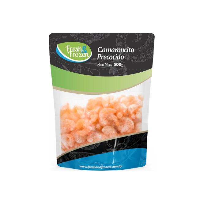 Camaroncito precocido bolsa Fresh & Frozen 500 gramos