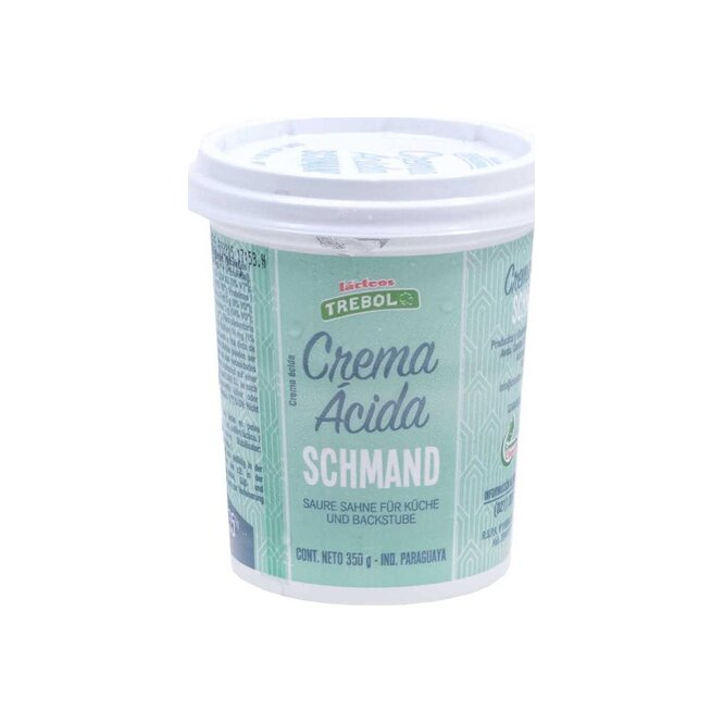 Crema acida pote Trébol 350 gramos