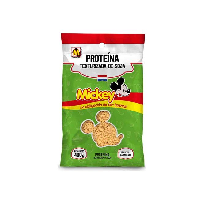 Carne de soja Mickey 400 gramos