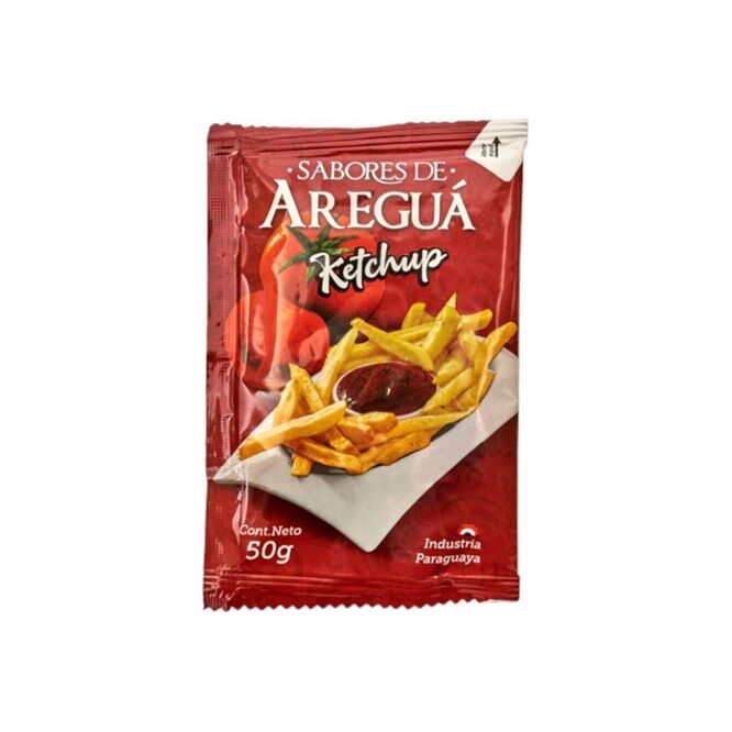 Ketchup doypack Sabores de Areguá 50 gramos