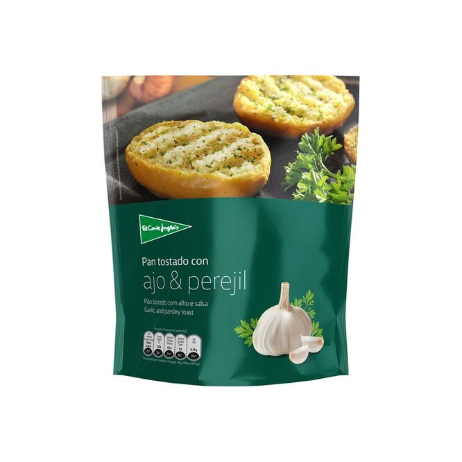 PAN TOSTADO C/AJO Y PEREJIL 160GR EL COR