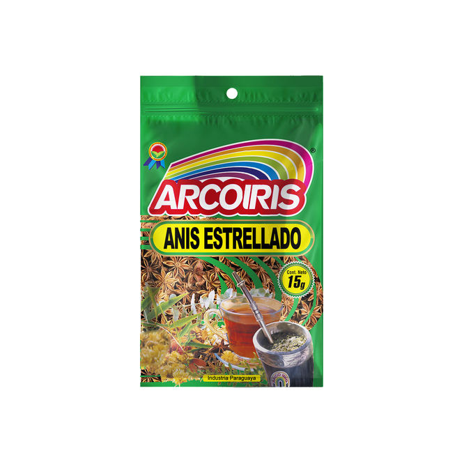 Anis estrellado Arcoiris 10 unidades