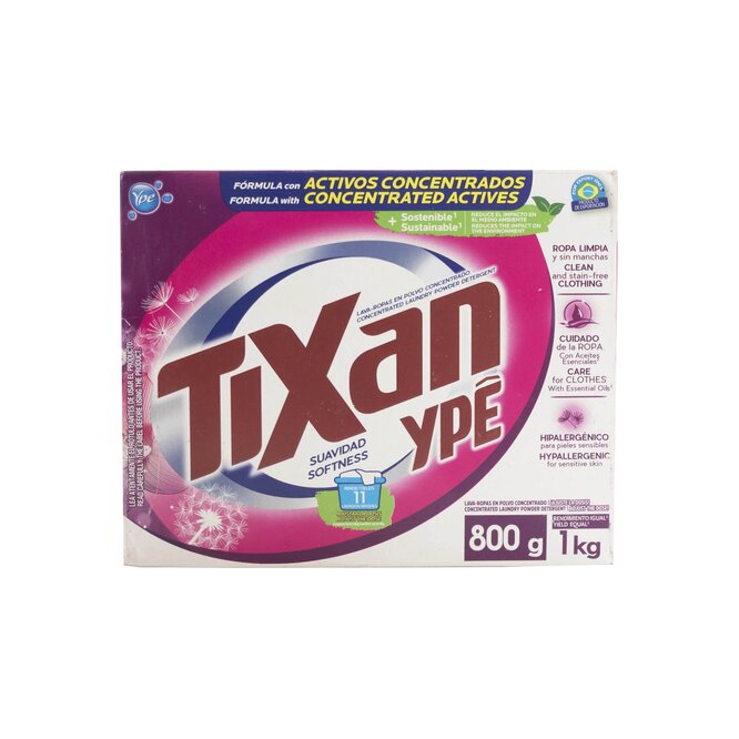JABON POLVO TIXAN YPE CONC SUAV 800GR