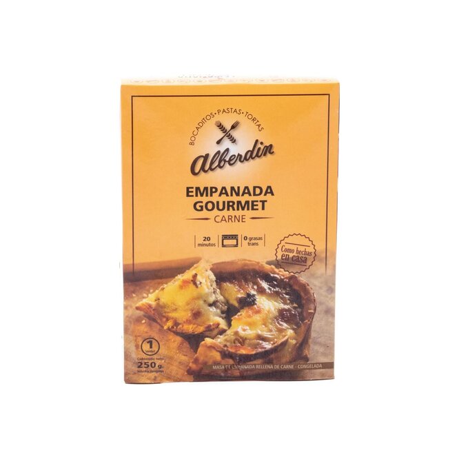 EMPANADA GOURMET DE CARNE 250GR ALBERDIN