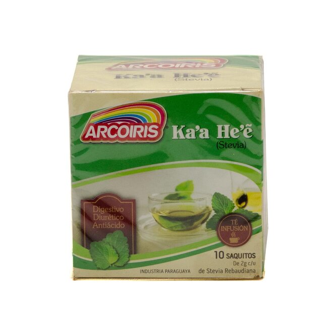 Té de ka'a he'e paquete Arcoíris 10 unidades
