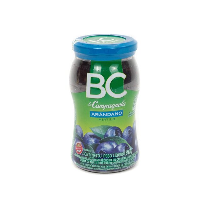 MERMELADA LA CAMPAGNOLA ARANDANO 390GR