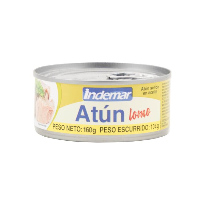 Lomo de Atún en Aceite Indemar 160 gramos