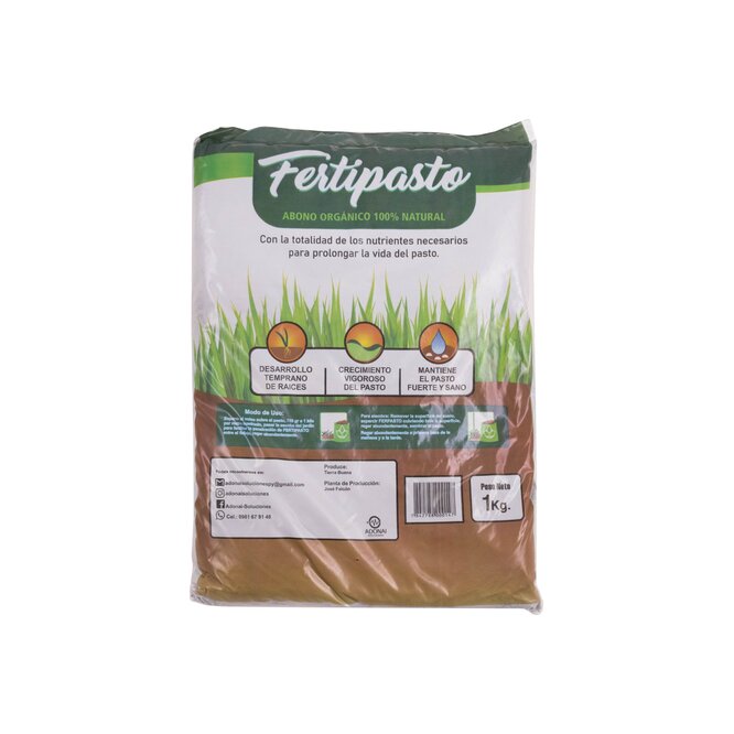 Abono Orgánico en bolsa Fertipasto 1 kilo