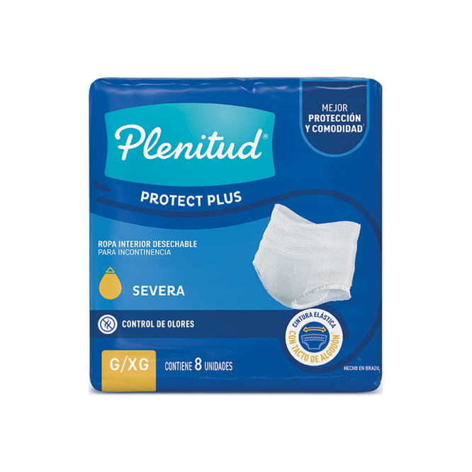 Ropa interior desechable Plenitud 8 unidades