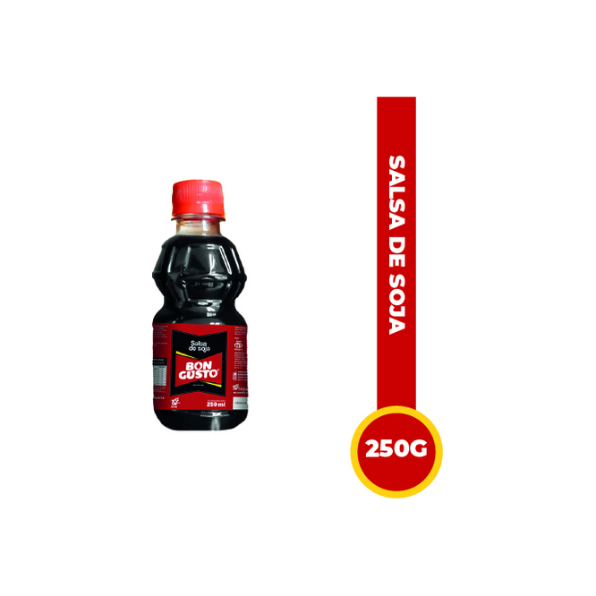 Salsa de soja botella Bon Gusto 250 ml