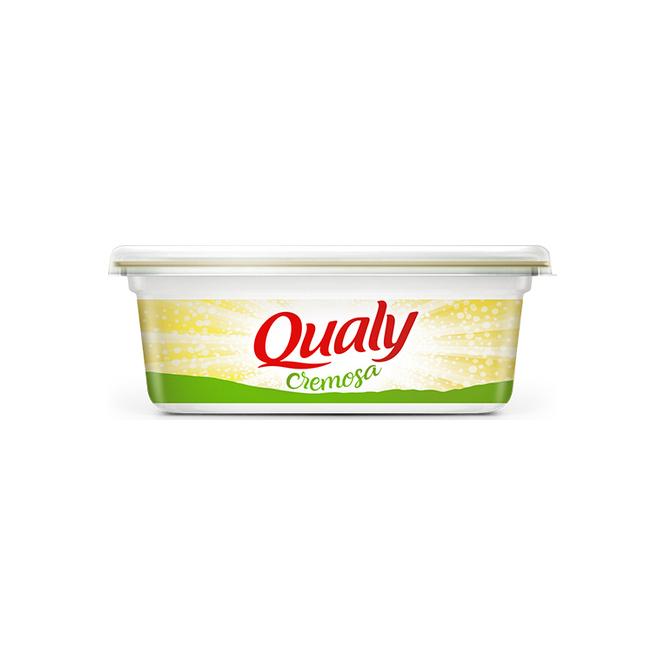 Margarina ligera cremosa Qualy 250 gramos
