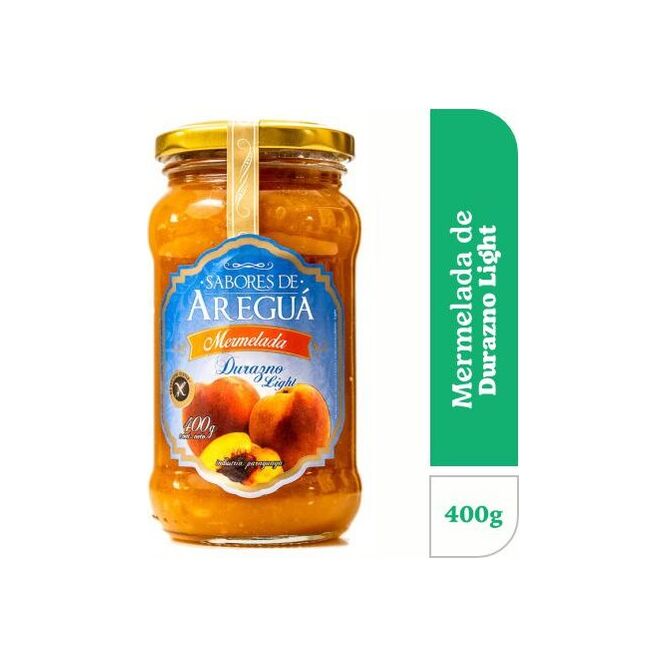Mermelada de Durazno Light Sabores de Areguá 400 gramos