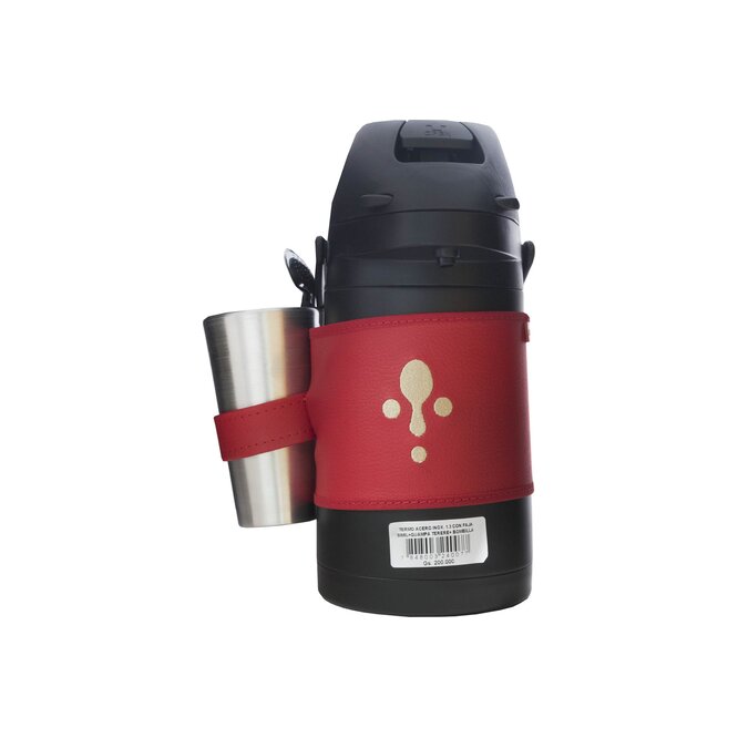 TERMO INDIO D/ACERO C/FAJA/GUAM/BOMB 13L