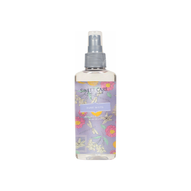 Colonia Body Splash Pure White Sweet Care 140 ml